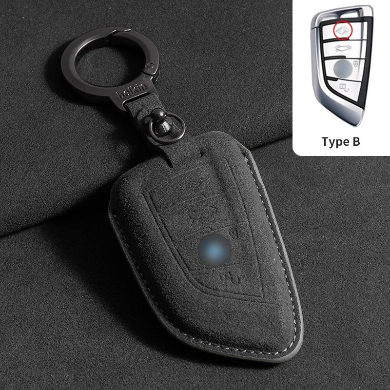 Кейс за ключ BMW тип B, черен