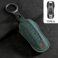 Кейс за ключ Porsche тип A, зелен