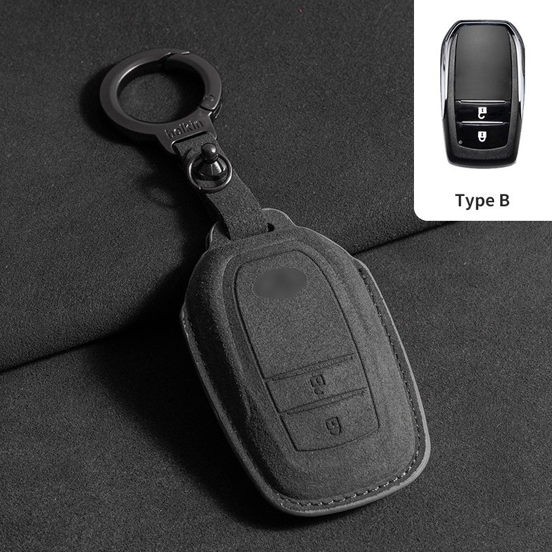 Кейс за ключ Toyota тип B, черен