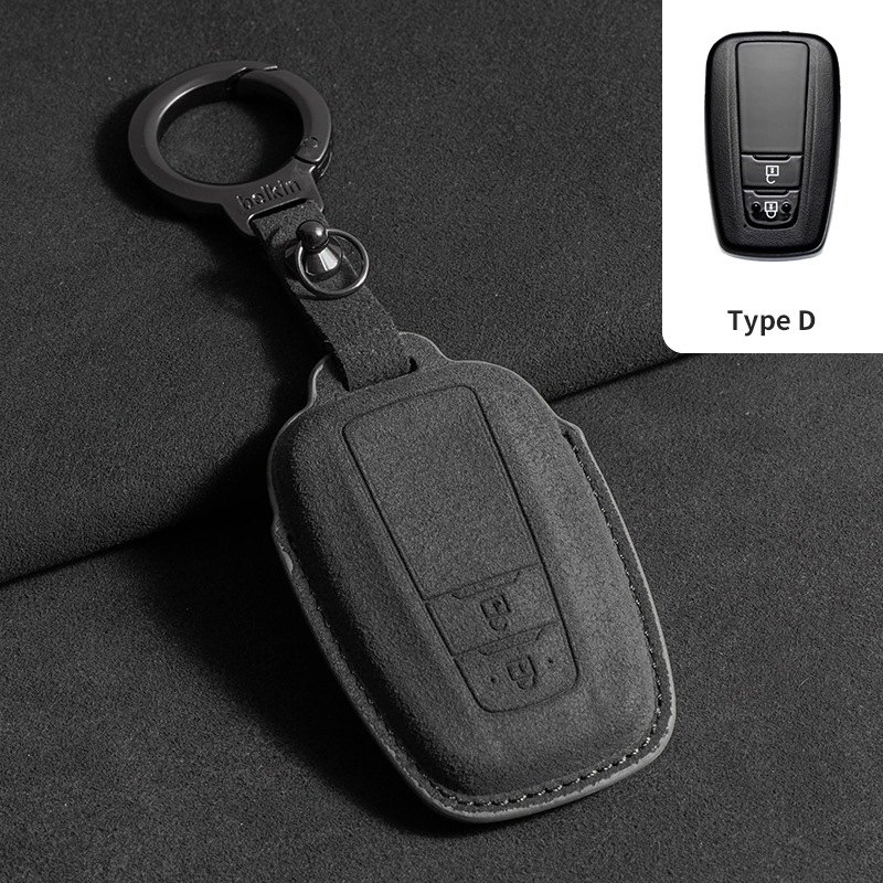 Кейс за ключ Toyota тип D, черен